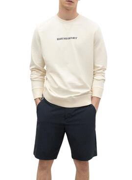 Sudadera Ecoalf Disa Blanco para Hombre