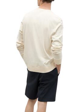 Sudadera Ecoalf Disa Blanco para Hombre