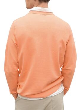 Sudadera Ecoalf Disa Naranja para Hombre