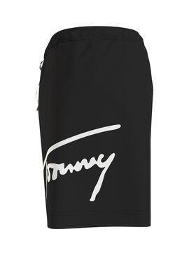 Bañador Tommy Jeans Sport Negro para Hombre