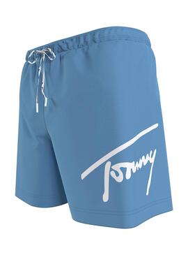 Bañador Tommy Jeans Sport Azul para Hombre