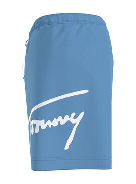 Bañador Tommy Jeans Sport Azul para Hombre