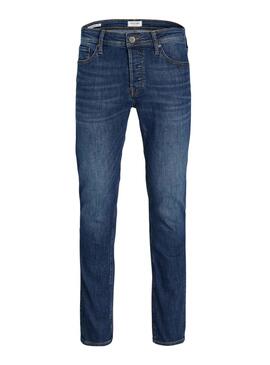 Pantalón Vaquero Jack and Jones Glenn Azul Hombre