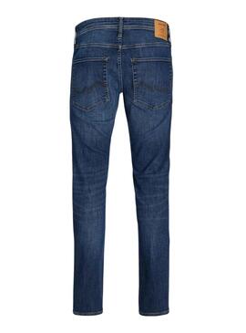 Pantalón Vaquero Jack and Jones Glenn Azul Hombre