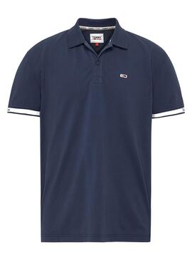 Polo Tommy Jeans Essential Marino para Hombre