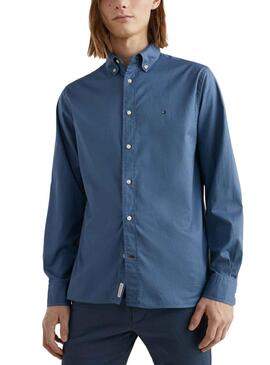 Camisa Tommy Hilfiger Flex Azul para Hombre