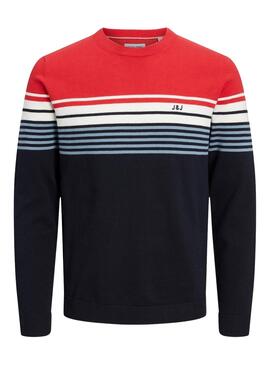 Jersey Jack and Jones Swear Rojo para Hombre