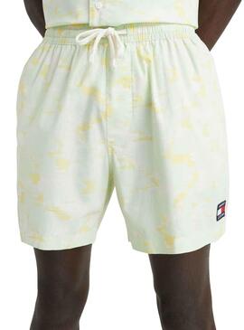 Bermuda Tommy Jeans Beach Amarillo para Hombre