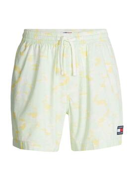 Bermuda Tommy Jeans Beach Amarillo para Hombre