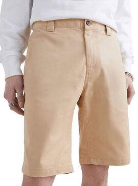 Bermuda Tommy Jeans Scanton Beige para Hombre