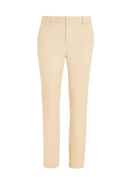 Pantalón Tommy Jeans Austin Chino Beige Hombre