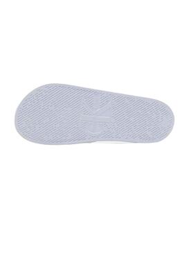 Chanclas Calvin Klein Monogram Blanco para Hombre