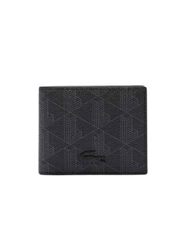 Cartera Lacoste The Blend Negro para Hombre