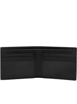 Cartera Lacoste The Blend Negro para Hombre