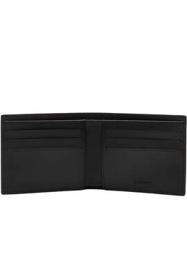 Cartera Lacoste The Blend Negro para Hombre