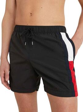 Bañador Tommy Hilfiger Draw Negro para Hombre