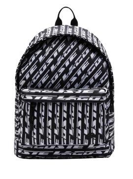 Mochila Lacoste Printed Negro para Hombre