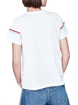 Camiseta Pepe Jeans Lola Blanco Mujer