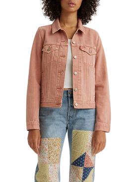 Cazadora Levis Original Rosa para Mujer