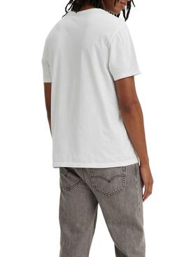 Camiseta Levis Party Animal Blanco para Hombre