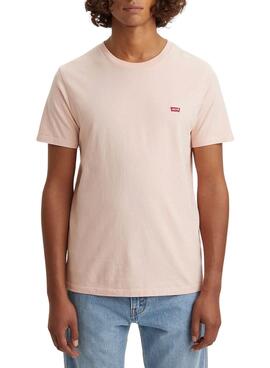 Camiseta Levis Original Rosa para Hombre