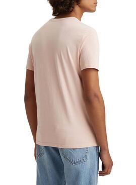 Camiseta Levis Original Rosa para Hombre