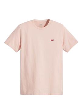 Camiseta Levis Original Rosa para Hombre
