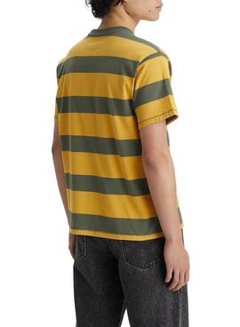 Camiseta Levis Vintage Amarillo para Hombre