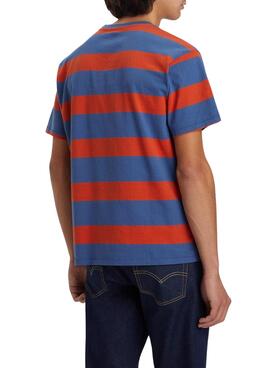 Camiseta Levis Vintage Rojo para Hombre 