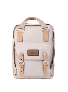 Mochila Doughnut Macaroon Happy Camper Beige