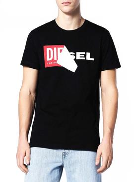 Camiseta Diesel T-DIEGO-QA Negro