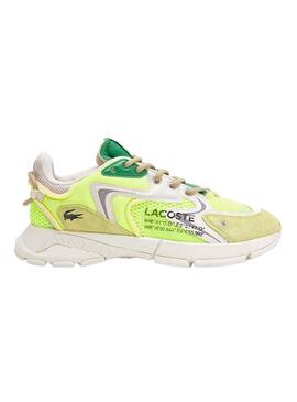 Zapatillas Lacoste Neo L003 Amarillo y Verde