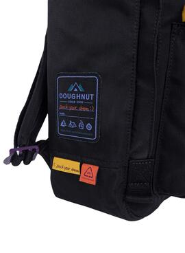 Mochila Doughnut Macaroon Happy Camper Negro