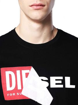 Camiseta Diesel T-DIEGO-QA Negro