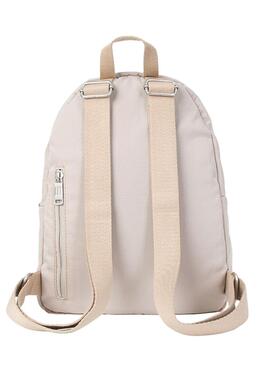 Mochila Doughnut Plusone Mini Beige