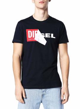 Camiseta Diesel T-DIEGO-QA Marino