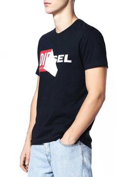 Camiseta Diesel T-DIEGO-QA Marino