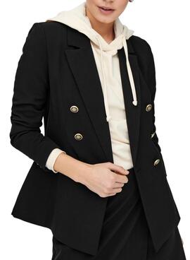 Blazer Only Astrid Negro para Mujer