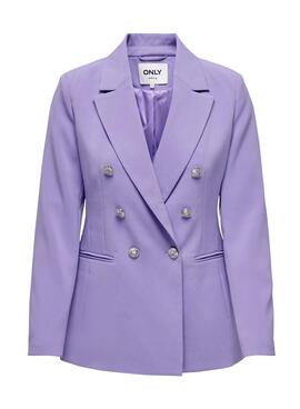 Blazer Only Astrid Morado para Mujer