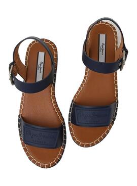 Sandalias Pepe Jeans Witney Brand Marino Mujer