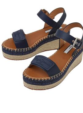 Sandalias Pepe Jeans Witney Brand Marino Mujer