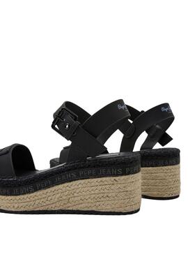 Sandalias Pepe Jeans Witney Brand Negro para Mujer