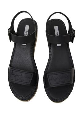 Sandalias Pepe Jeans Witney Brand Negro para Mujer