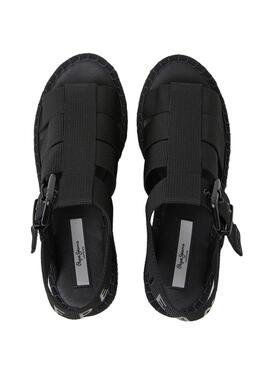 Sandalias Pepe Jeans Witney Sunny Negro para Mujer