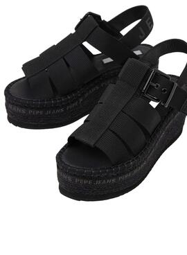 Sandalias Pepe Jeans Witney Sunny Negro para Mujer