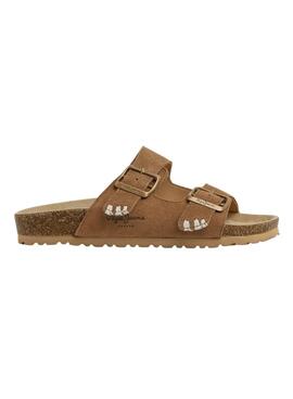 Sandalias Pepe Jeans Oban Etnic Marrón para Mujer