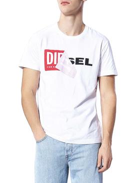 Camiseta Diesel T-DIEGO-QA Blanco