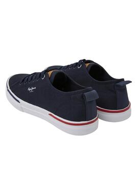 Zapatillas Pepe Jeans Kenton Smart Marino Hombre