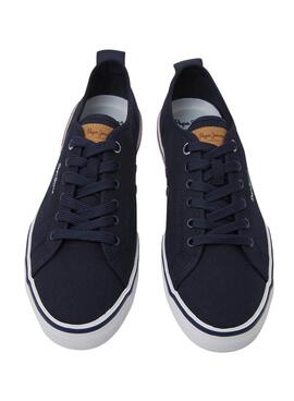 Zapatillas Pepe Jeans Kenton Smart Marino Hombre