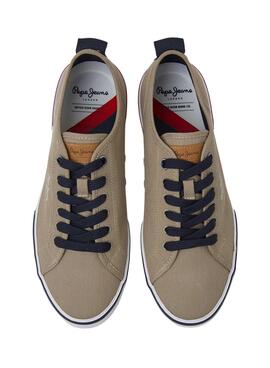 Zapatillas Pepe Jeans Kenton Smart Marrón Hombre